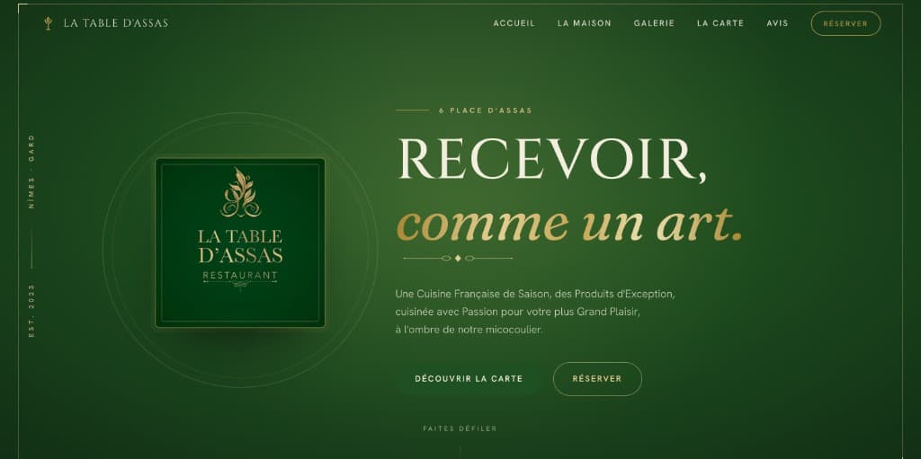 Aperçu de La Table d'Assas
